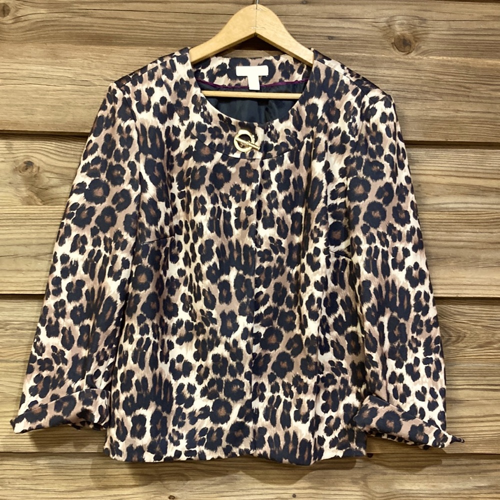 Charter Club Leopard Jacket